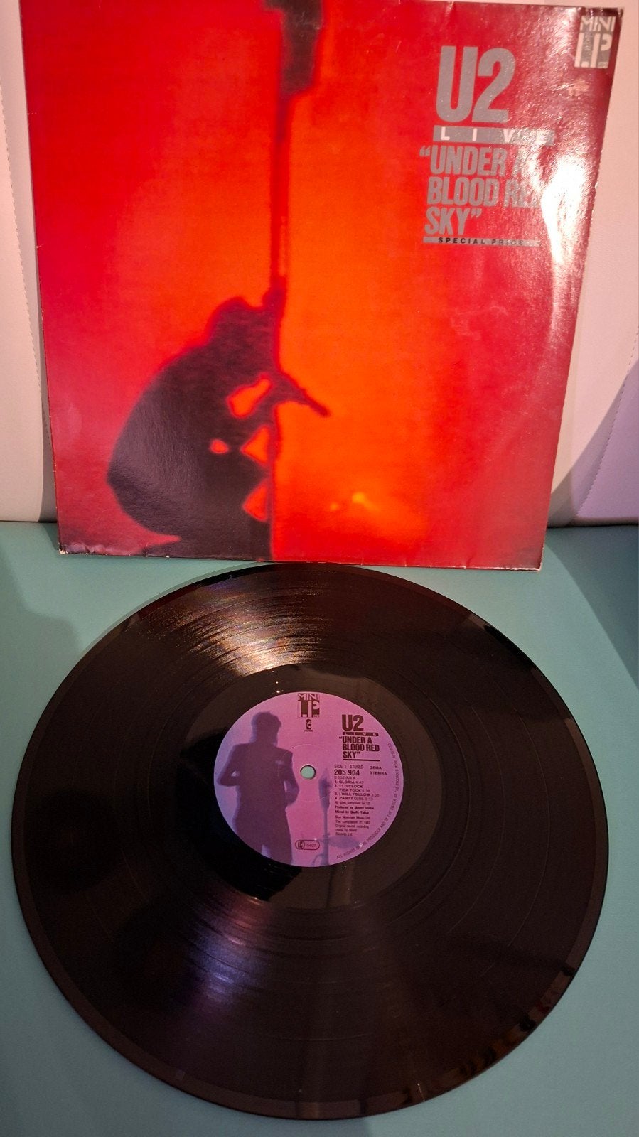 U2 - Under a Blood Red Sky (Mini LP Vinyl) 1983/1, Gebruikt, Overige formaten, 1980 - 1989, Ophalen of Verzenden