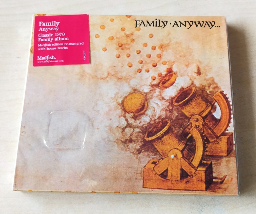 Family - Anyway CD 1970/2011, Ophalen of Verzenden, Zo goed als nieuw, Progressive Rock