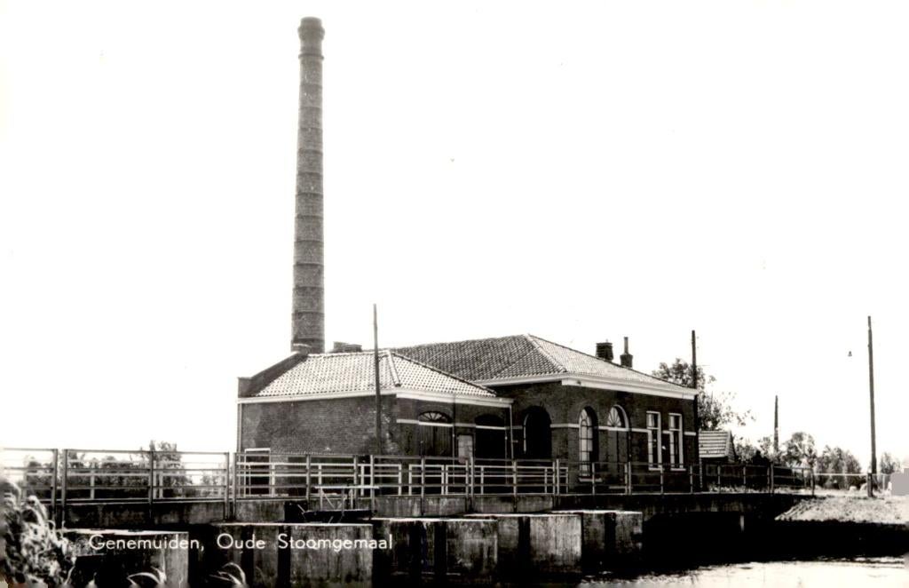 Genemuiden Oude Stoomgemaal # 72, Verzamelen, Ansichtkaarten | Nederland, Verzenden, 1960 tot 1980, Gelopen, Zuid-Holland