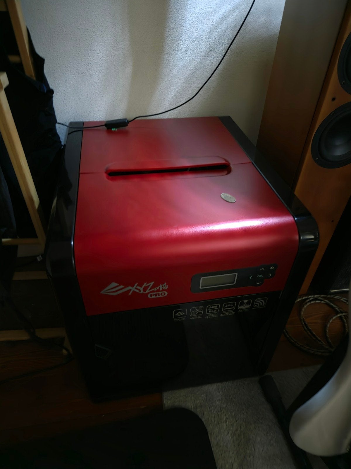 XYZprinting da Vinci 1.0 Pro 3D-printer met filament, Computers en Software, Gebruikt, XYZprinting, Ophalen of Verzenden, Filament