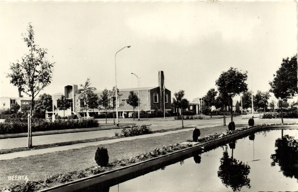 Beerta - dorpsgezicht - ongelopen, Verzamelen, Ophalen of Verzenden, 1960 tot 1980, Ongelopen, Groningen