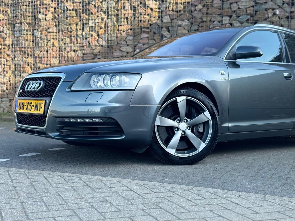 Audi A6 Avant 5.2 FSI S6 Pro Line, Auto's, Automaat, 435 pk, Gebruikt, Zwart