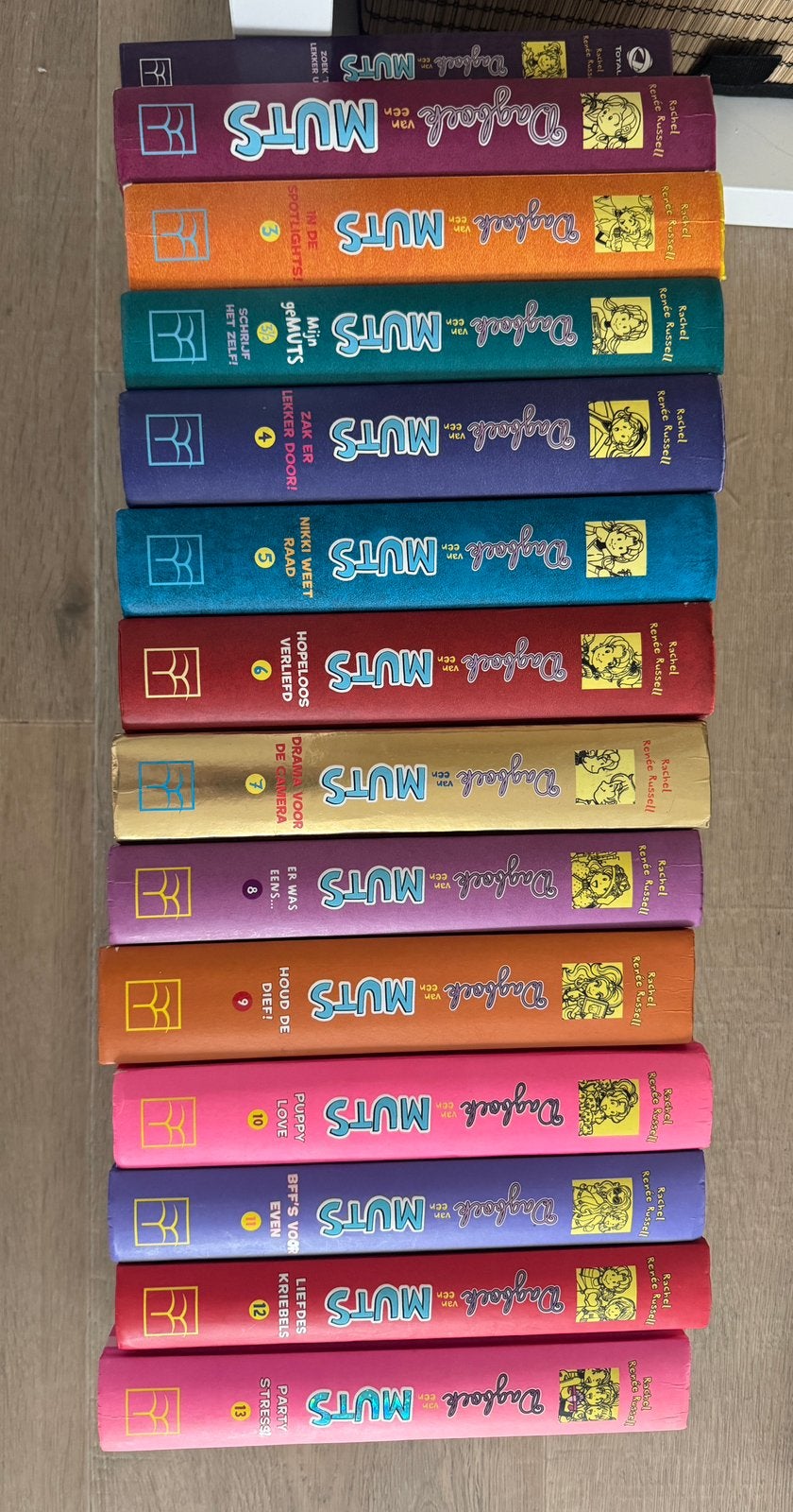 14 boeken Dagboek van een Muts, Ophalen of Verzenden, Zo goed als nieuw