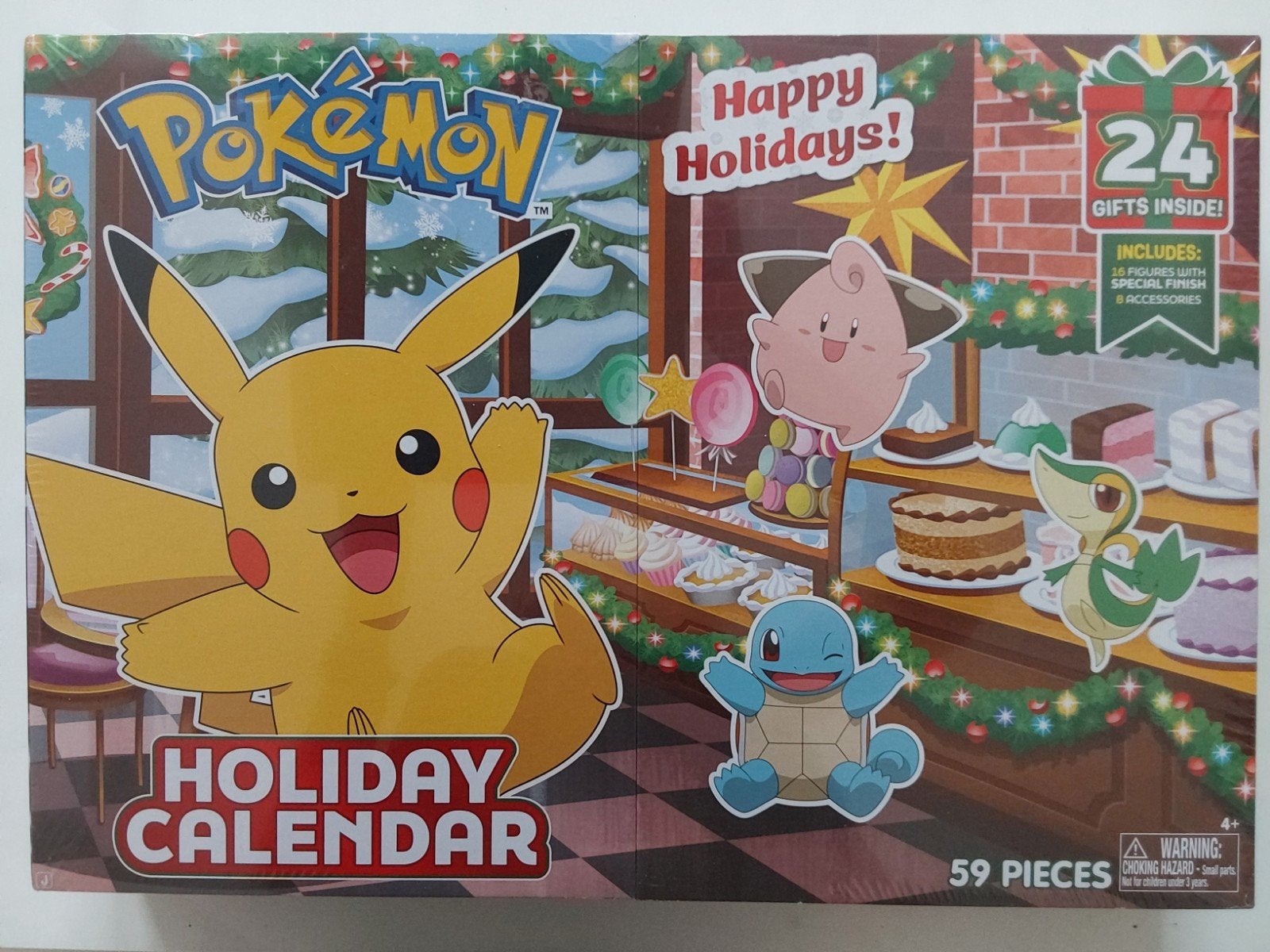 Pokémon Holiday🎄Calendar 🆕️ ( in seal ), Ophalen of Verzenden, Nieuw