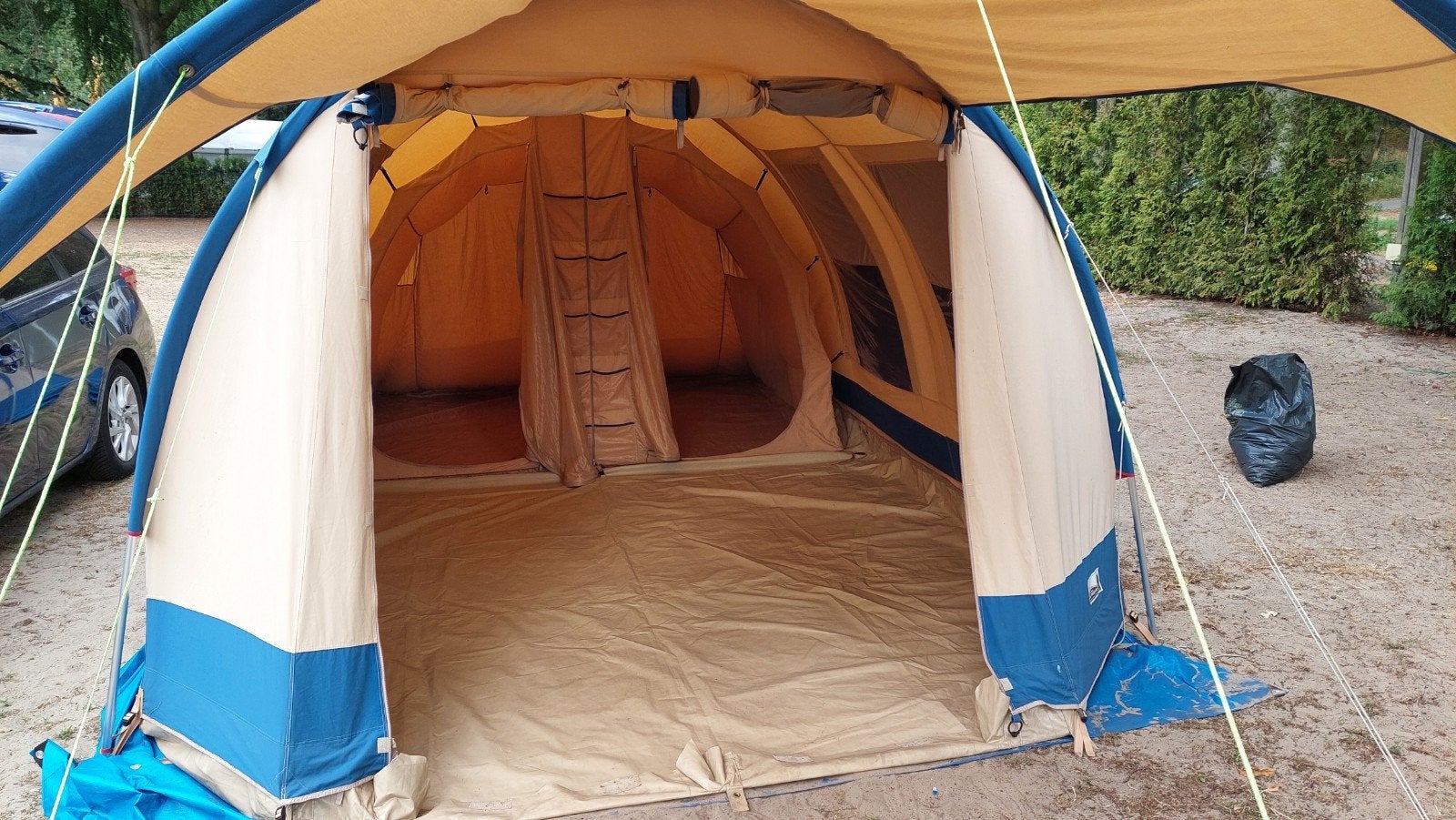 4 persoons tent - Vrijbuiter Michigan 4, Ophalen, Gebruikt, Tot en met 4