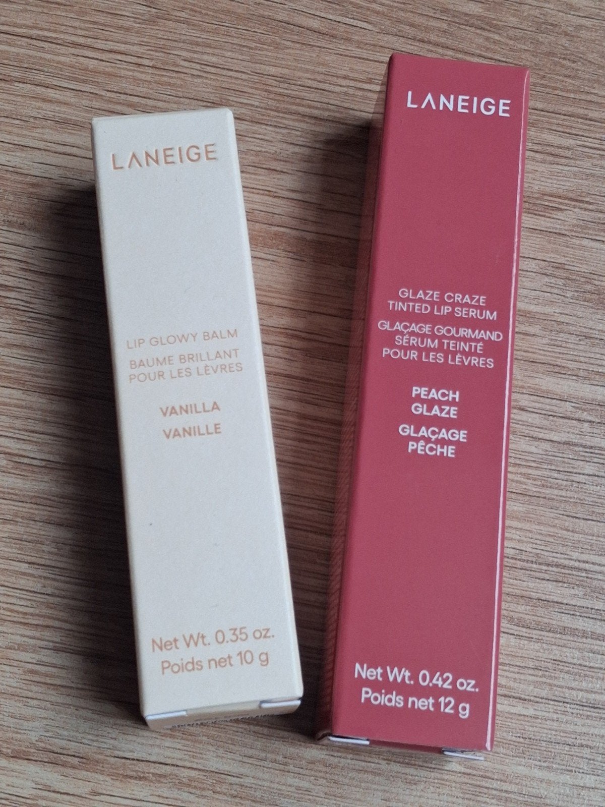 LANEIGE Lip Glowy Balm Vanilla &Glaze Craze Tinted Lip Serum, Ophalen of Verzenden, Nieuw, Overige typen
