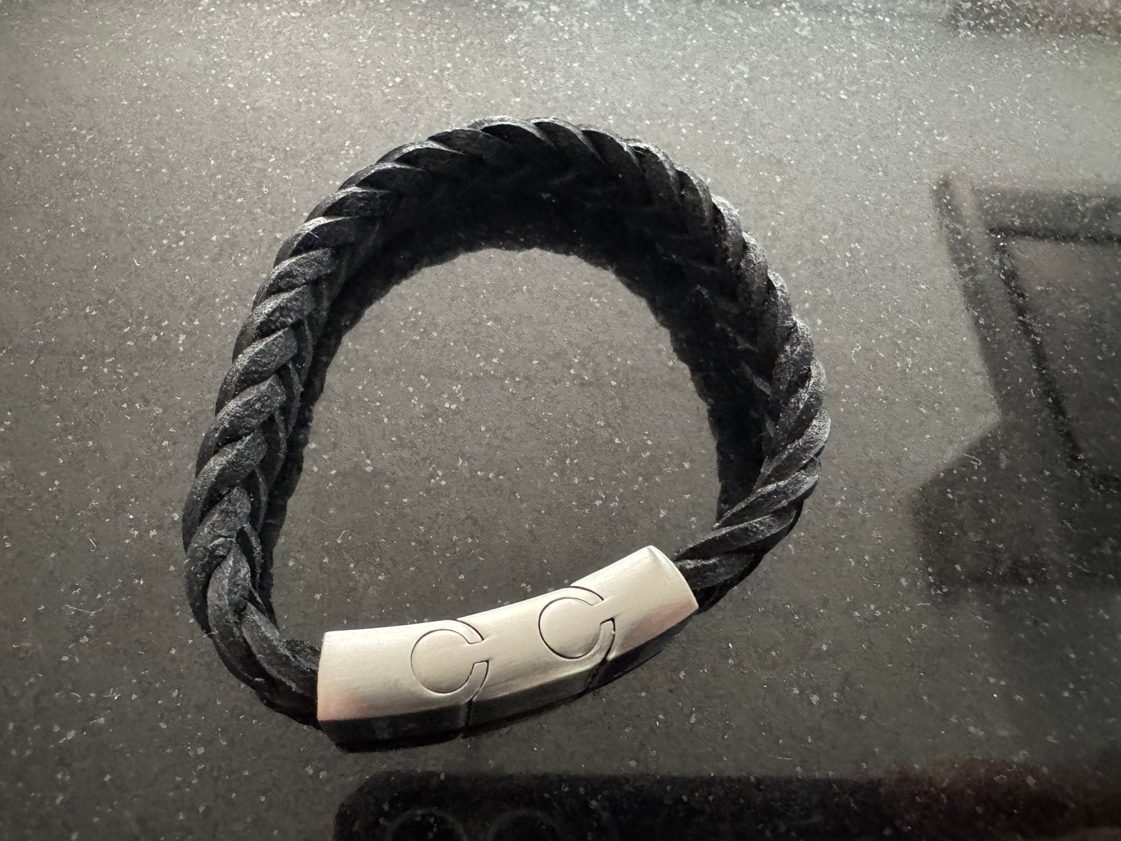 Mats meier armband nieuw, Ophalen of Verzenden, Nieuw, Zilver, Leer