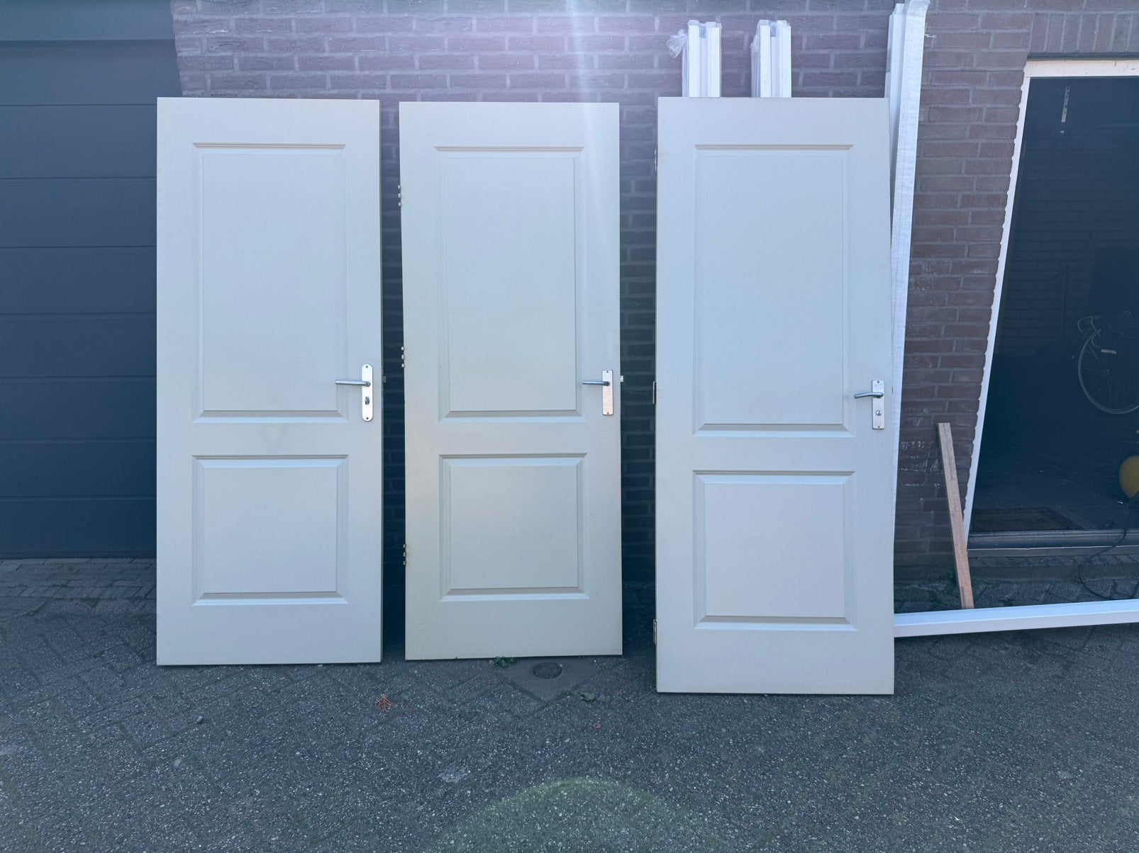 Binnendeuren 83x211,5 cm 3x, Ophalen