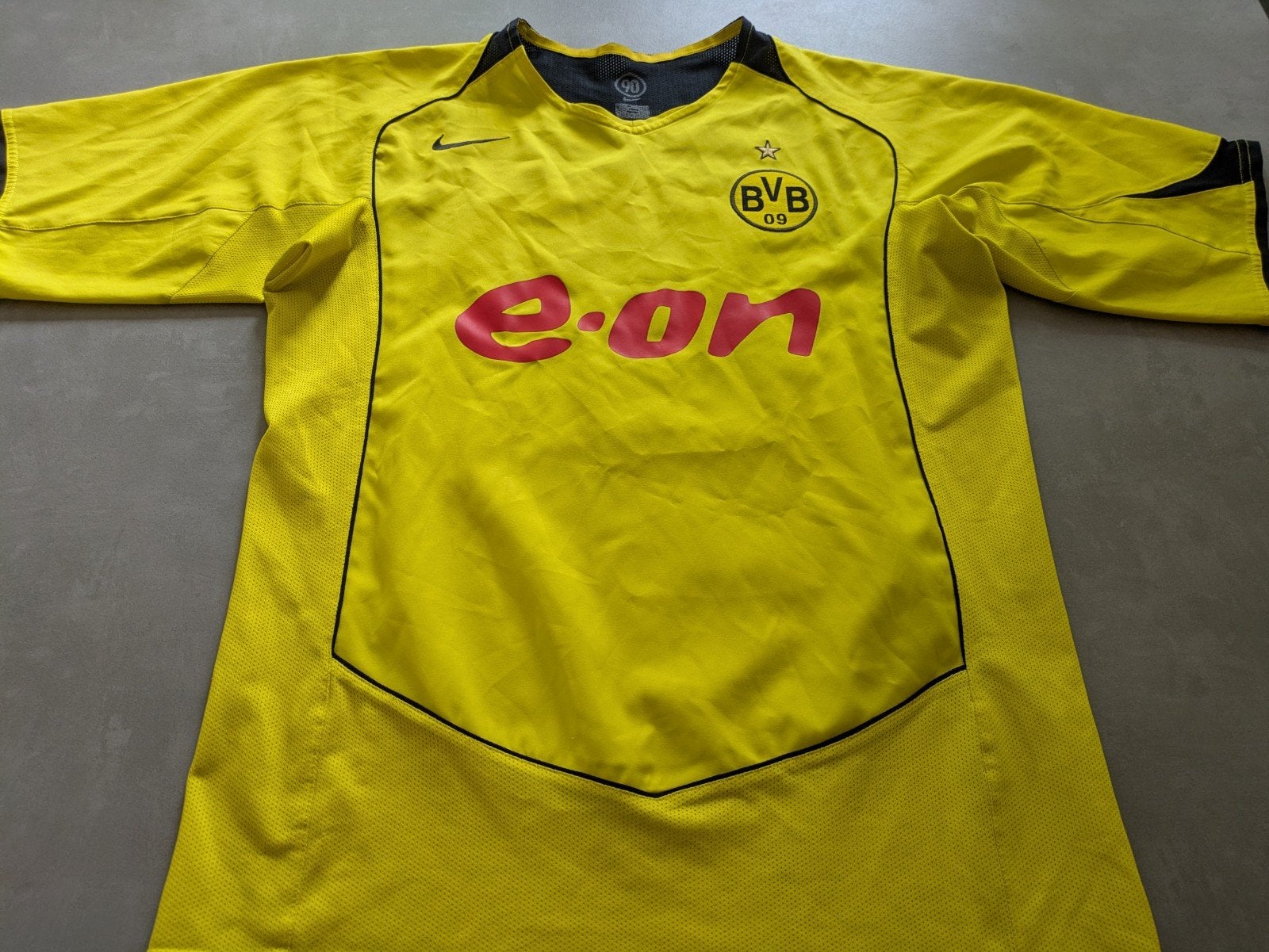 Voetbalshirt Borussia Dortmund Dede vintage shirt 2004, Ophalen of Verzenden, Zo goed als nieuw, Shirt