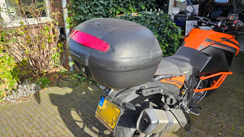 Hepco & Becker Topkoffer met EasyRack, Motoren, Ophalen of Verzenden, Zo goed als nieuw