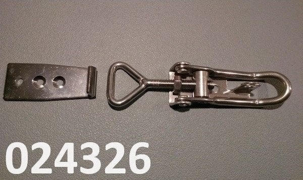 024326 Universele RVS spansluiting 111-134 mm. € 7,50, Ophalen of Verzenden, Nieuw, Overige typen