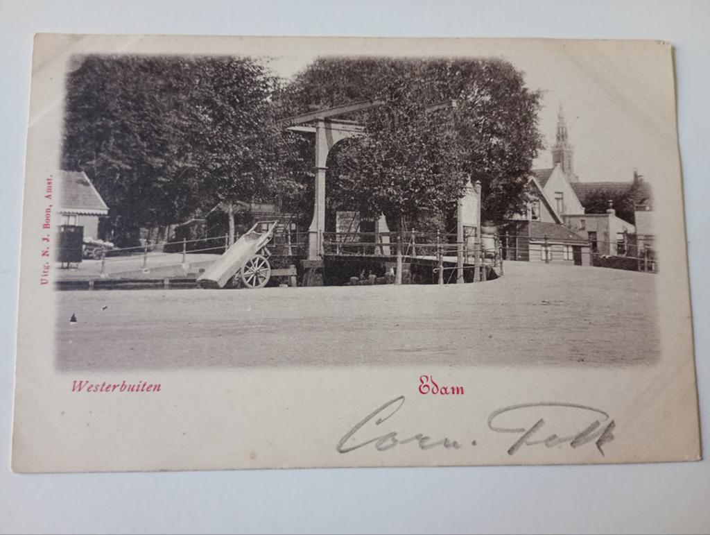 Edam Westerbuiten, Ophalen of Verzenden, Voor 1920, Ongelopen, Noord-Holland