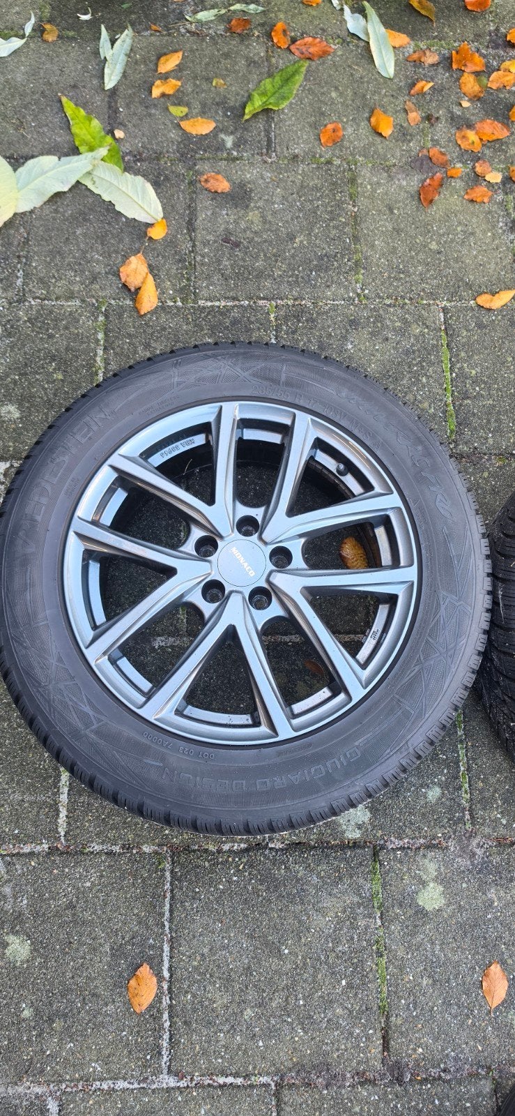 Monaco velgen 5x108 met winterbanden 235/55 R17(volvo v60cc), Ophalen, Gebruikt, Banden en Velgen, 17 inch