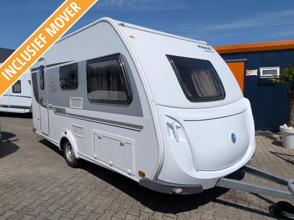 Keurige Knaus Sudwind 420QD 1e eigenaar, met mover, Bedrijf, Treinzit, 4 tot 5 meter, Knaus