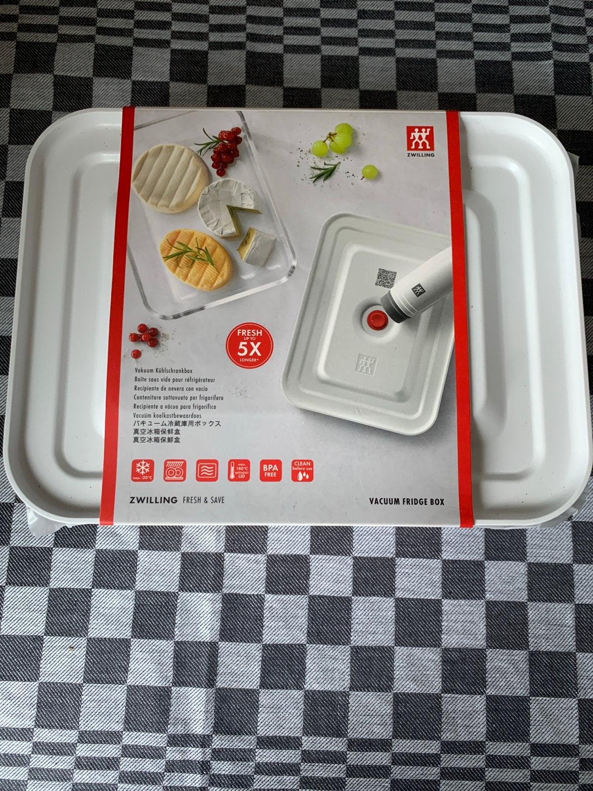 Zwilling Fresh & Save  multifunctionele schaal., Huis en Inrichting, Glas, Nieuw, Ophalen of Verzenden, Voorraadpot
