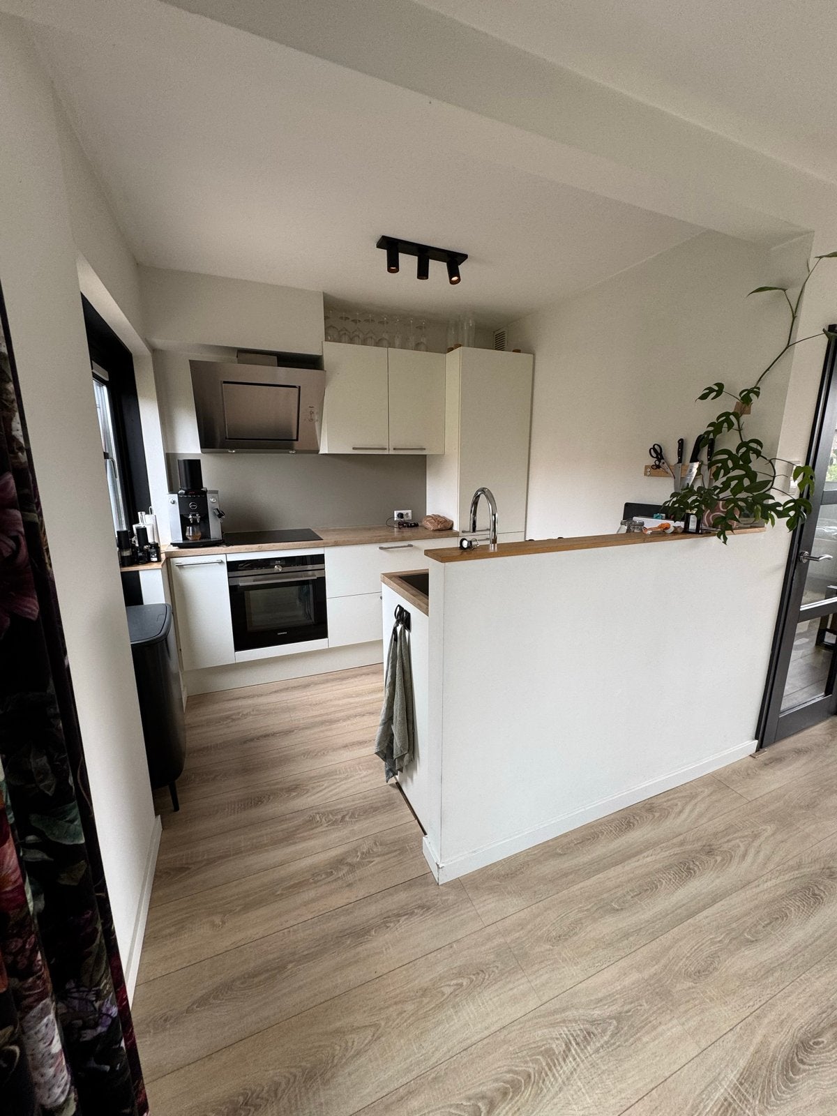 Keuken inclusief keuken apparatuur, Huis en Inrichting, Keuken | Keukenelementen, Ophalen, Gebruikt, 200 cm of meer, Minder dan 100 cm