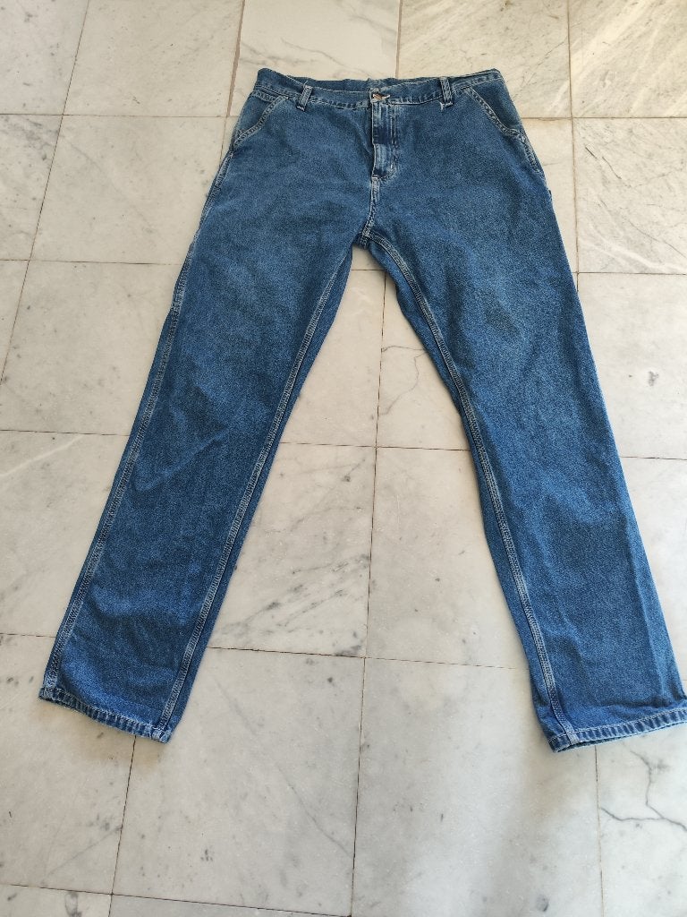 Carhartt Cargo Jeans, Blauw, Carhartt, Ophalen of Verzenden, W33 - W34 (confectie 48/50)