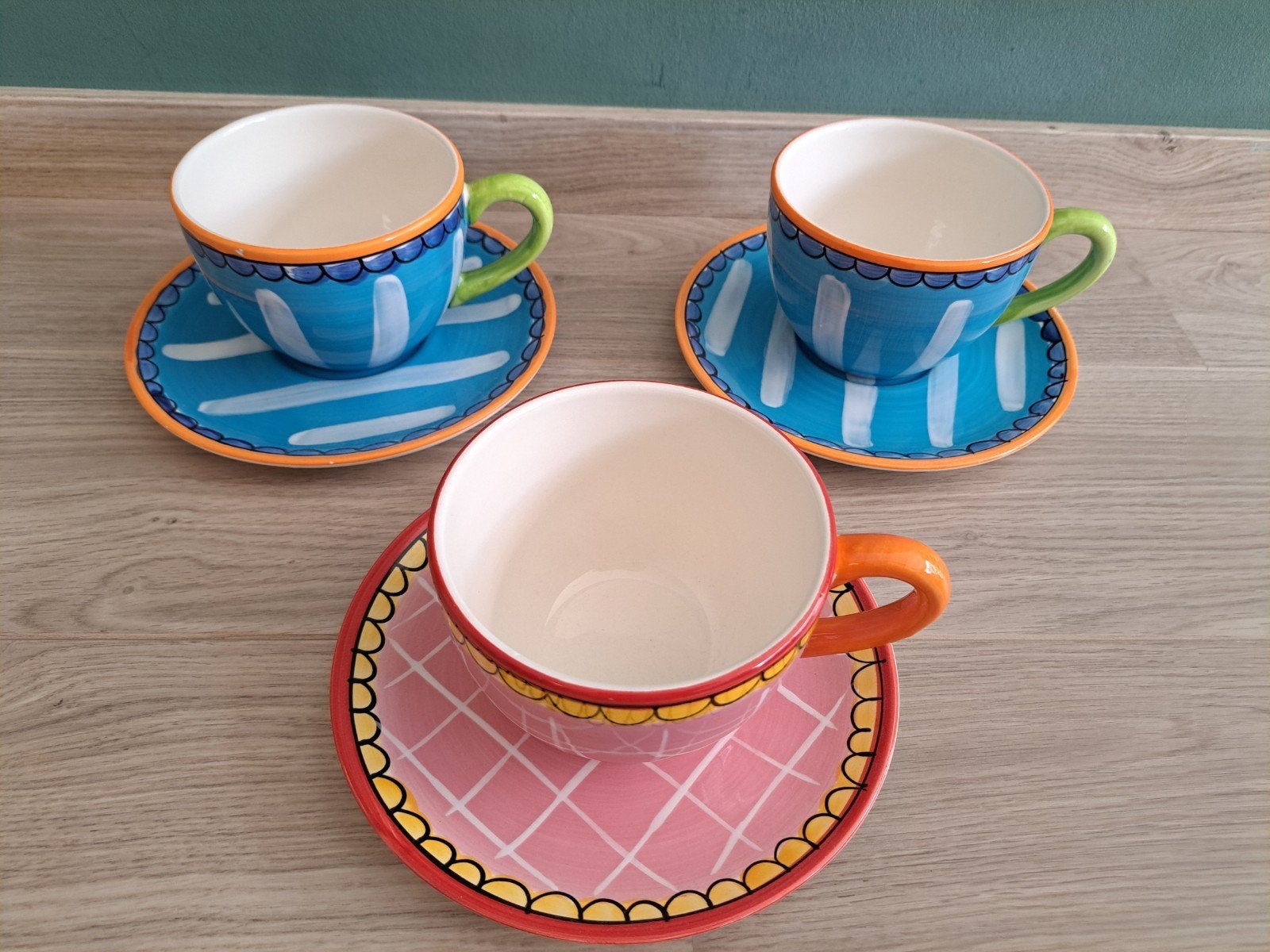 3 soepkommen Blond Amsterdam, Ophalen, Keramiek, Zo goed als nieuw, Modern