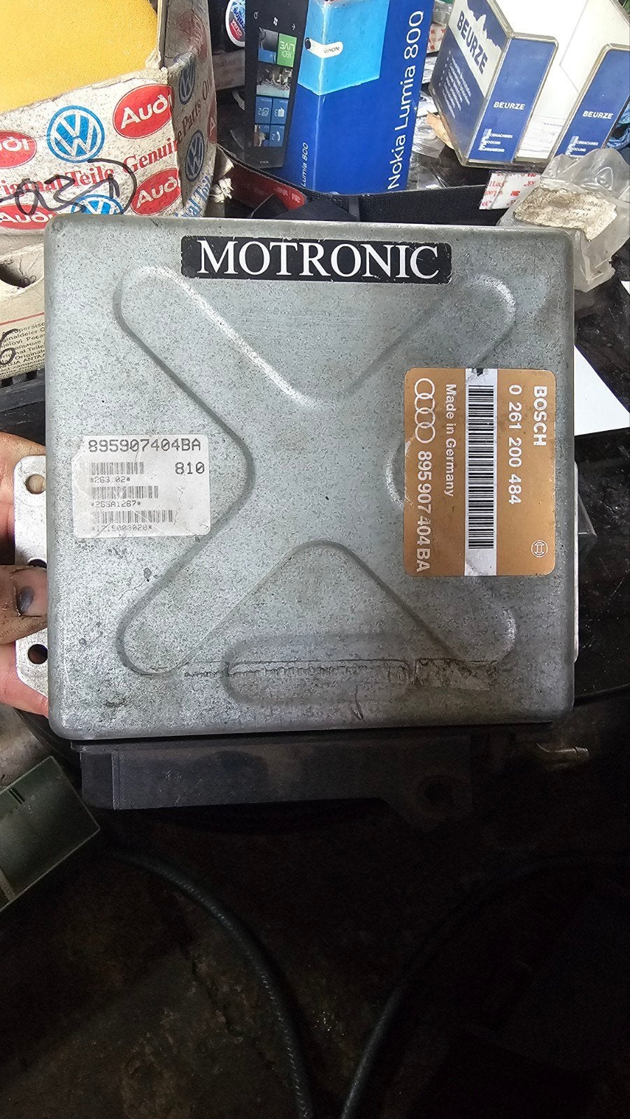 Audi S2 ECU Motronic 895907404BA - Bosch 0261200484, Ophalen of Verzenden