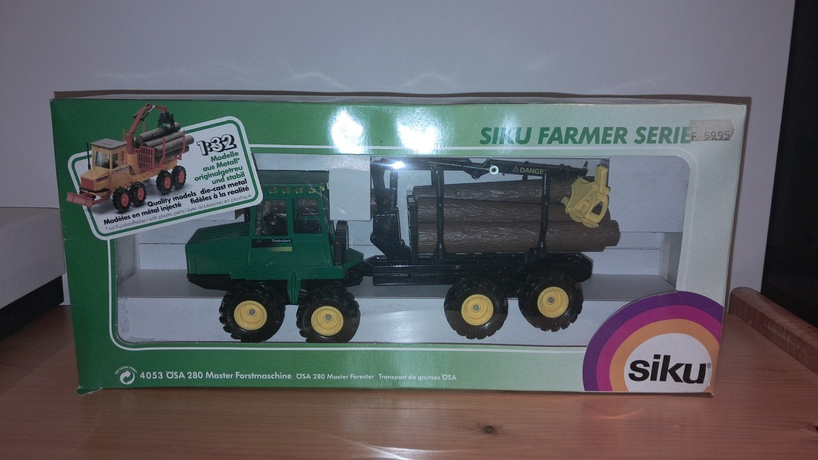Siku Timberjack RARE - 4053 Osa master, Ophalen of Verzenden, Nieuw, Tractor of Landbouw, SIKU
