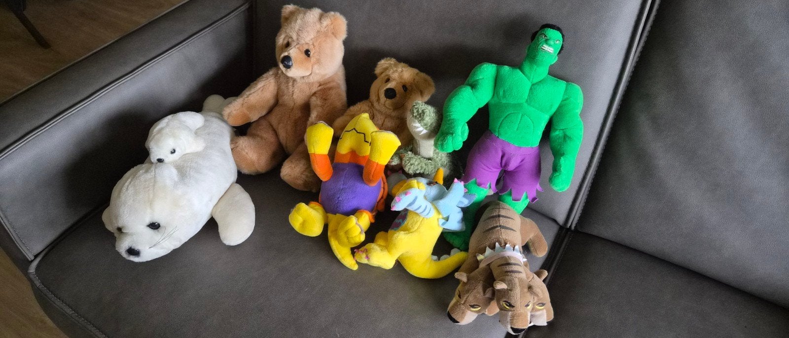 Serie vintage knuffels in zeer mooie staat, Kinderen en Baby's, Overige karakters, Beer, Ophalen of Verzenden, Zo goed als nieuw