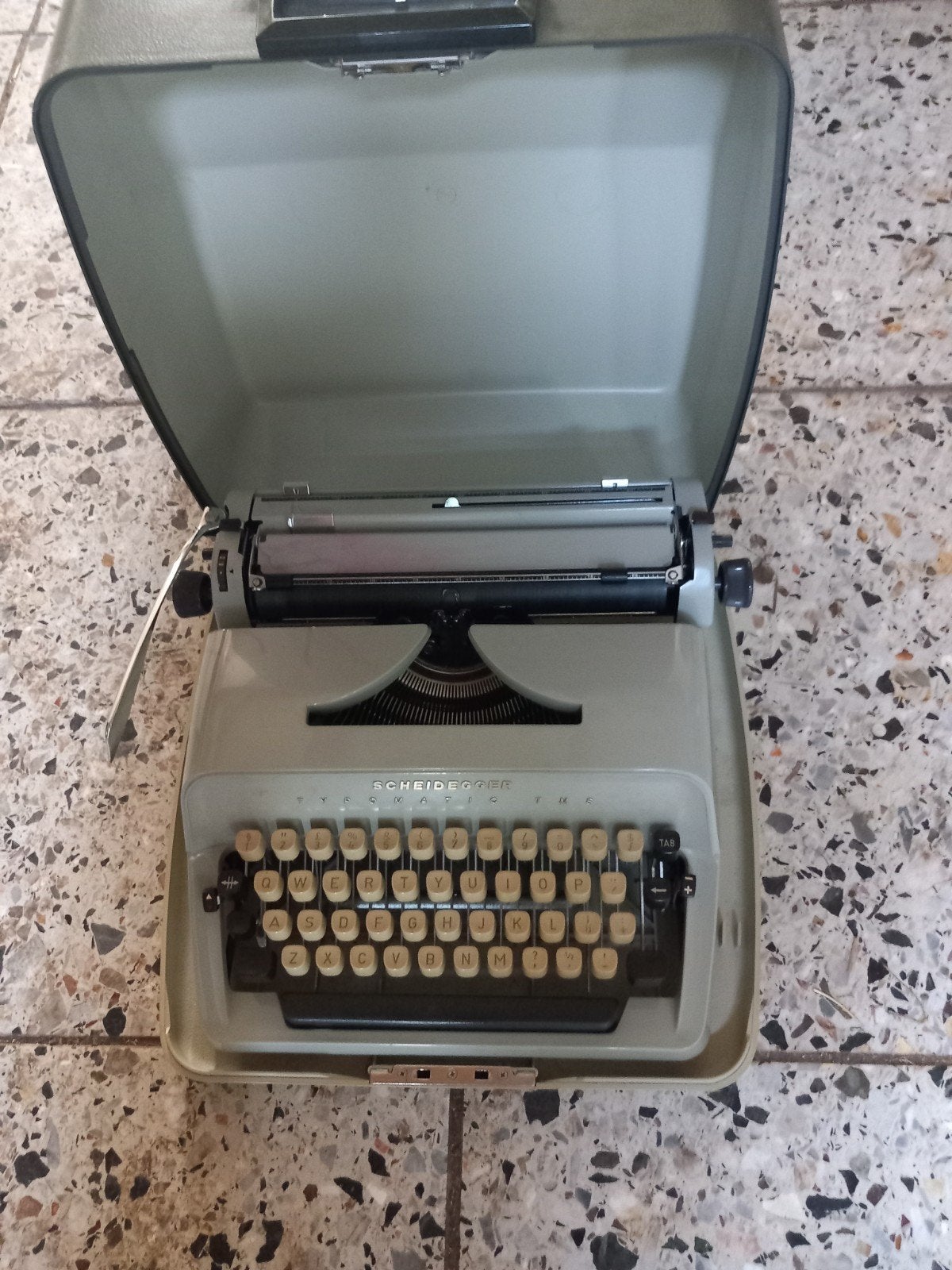 Typemachine, Ophalen, Gebruikt