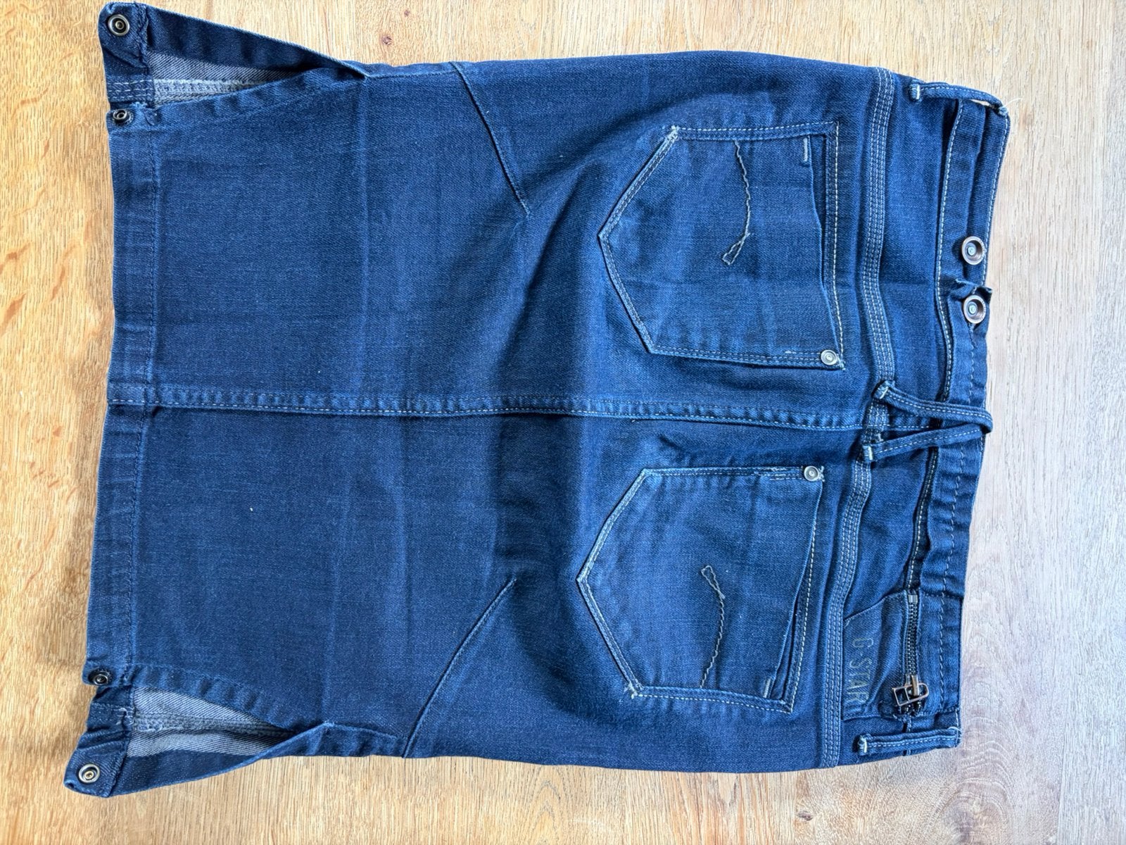 G Star denim rok maat 36, Ophalen of Verzenden, Zo goed als nieuw, Blauw, W32 (confectie 46) of kleiner