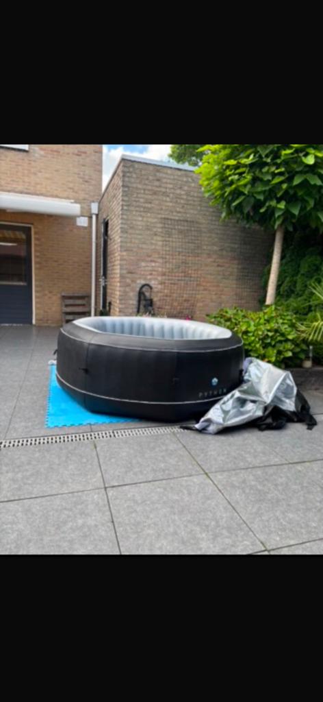 Python Jacuzzi, Tuin en Terras, Bubbelbaden en Hottubs, Ophalen, Zo goed als nieuw, Filter, Opblaasbaar