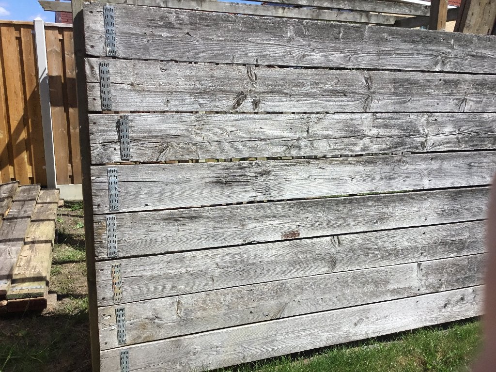 35 Steigerhouten planken t.e.a.b, Ophalen, Gebruikt, 25 tot 50 mm, 200 tot 250 cm