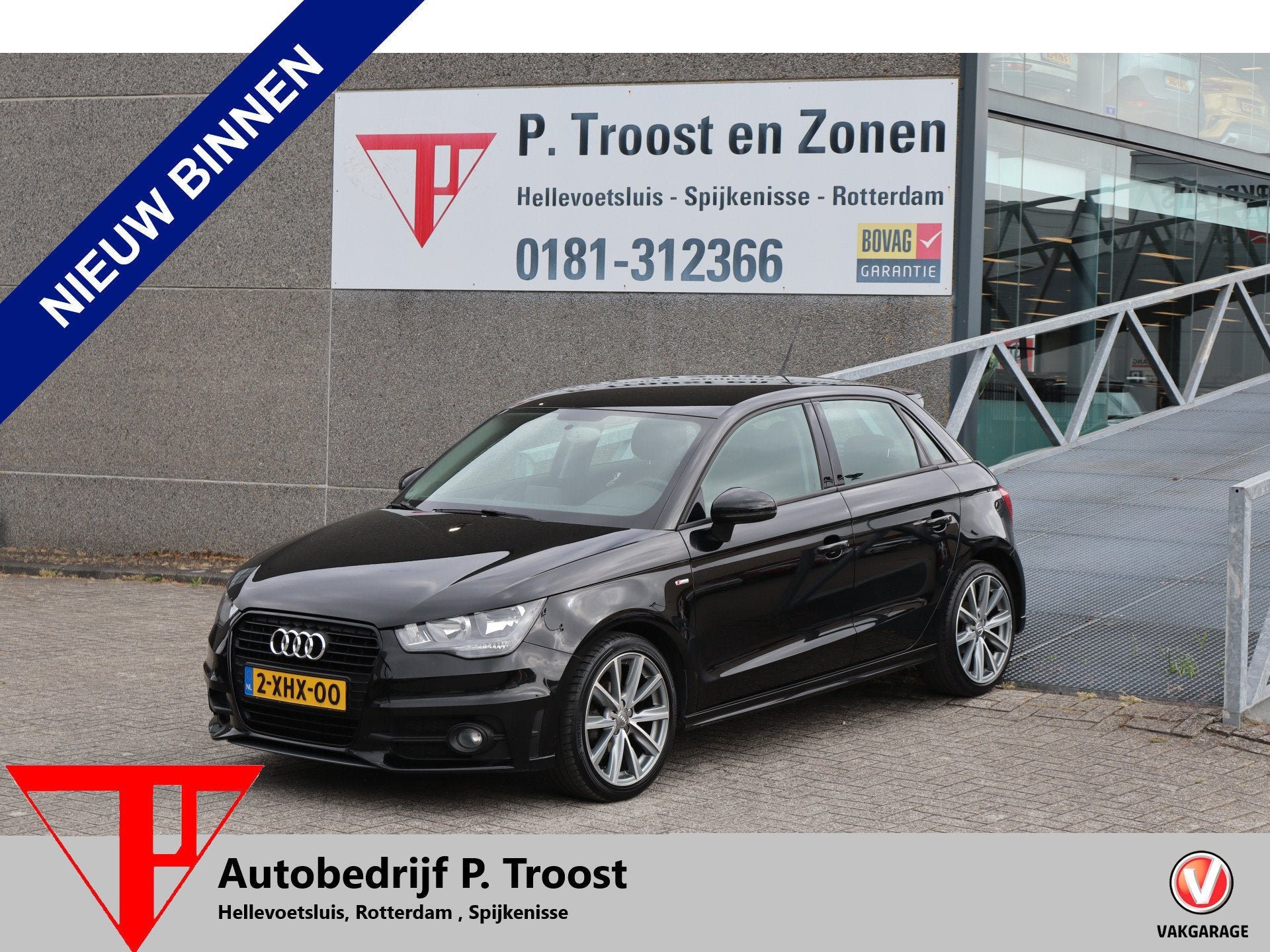 Audi A1 Sportback 1.2 TFSI Admired S-Line Cruise control/Nav, Auto's, Voorwielaandrijving, Zwart, 4 cilinders, 4 stoelen