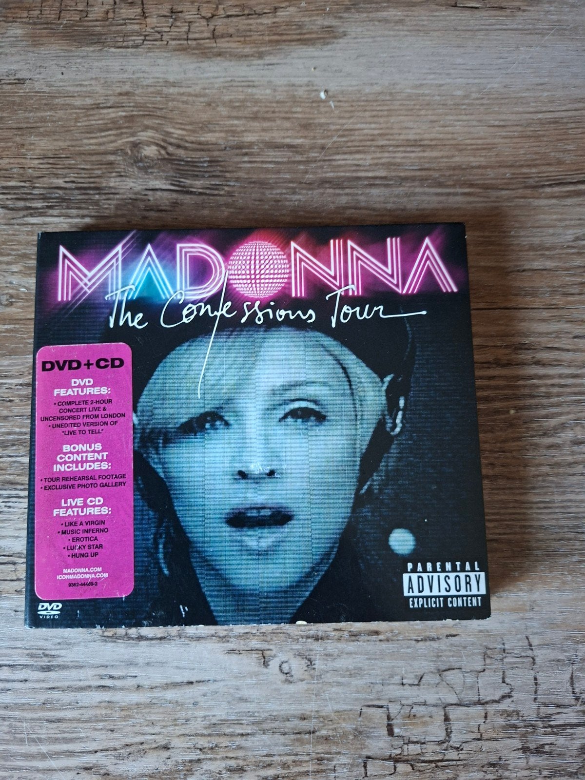 CD DVD Madonna  - The Conffesions Tour, Ophalen