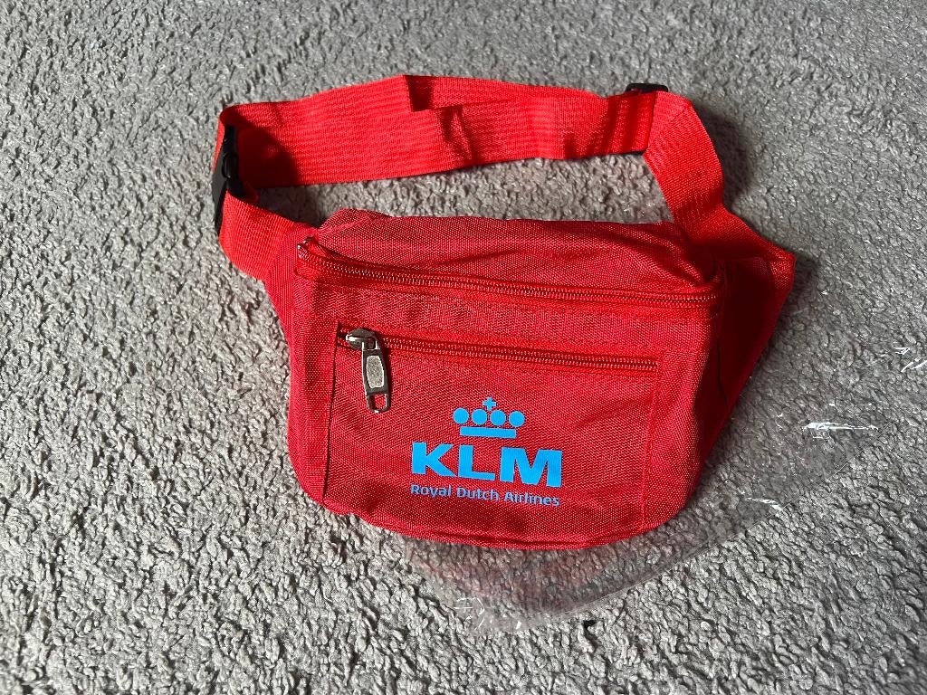 KLM schoudertassen / heuptasje, Sieraden, Tassen en Uiterlijk, Verzenden, Nieuw, Blauw, Overige merken