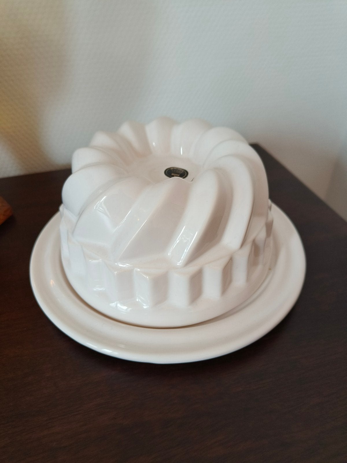 Voor de liefhebber een puddingvorm/Cakevorm van Royal Delft, Overige merken, Keramiek, ?, Schaal of Schalen