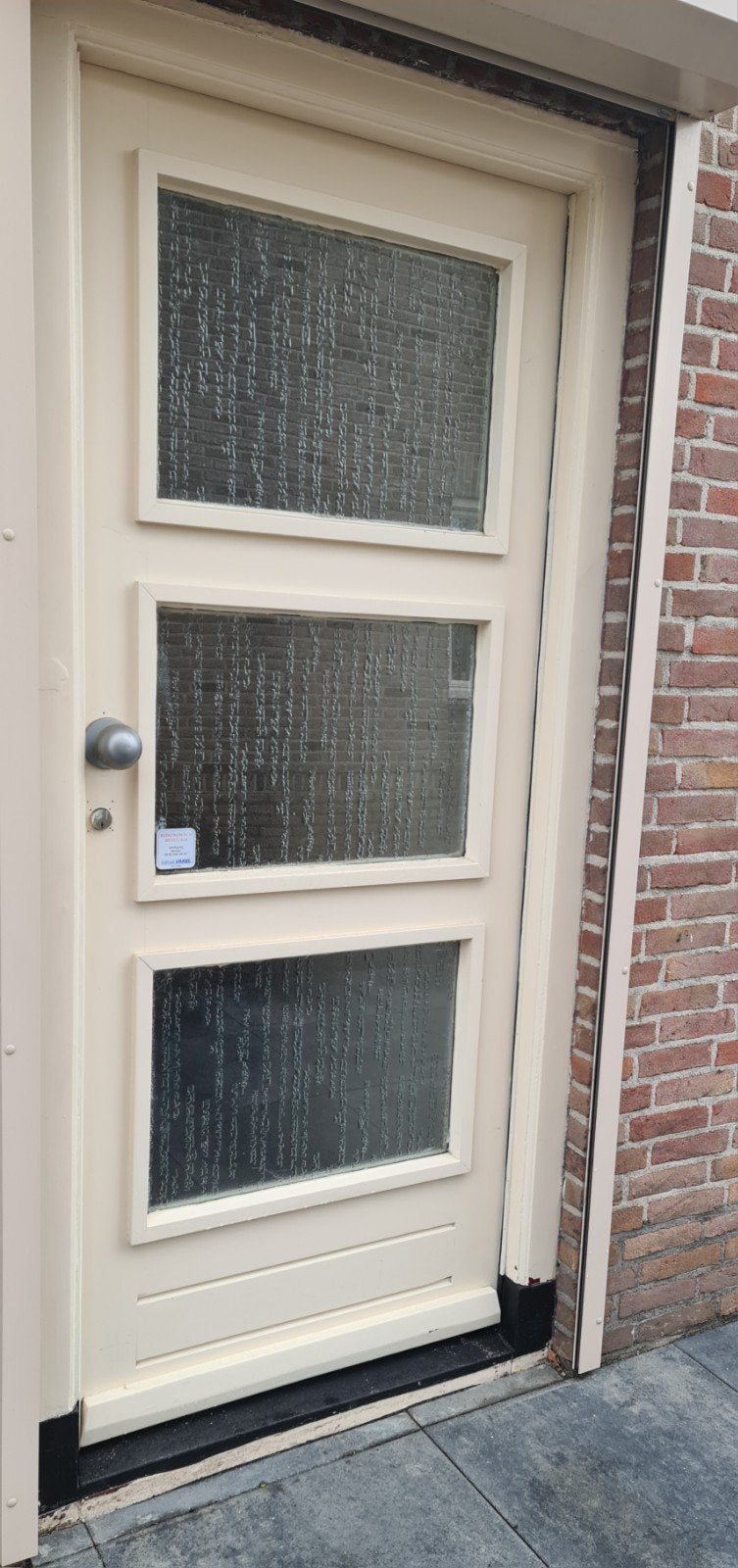 voordeur, Doe-het-zelf en Verbouw, Deuren en Horren, Ophalen, Buitendeur, 200 tot 215 cm