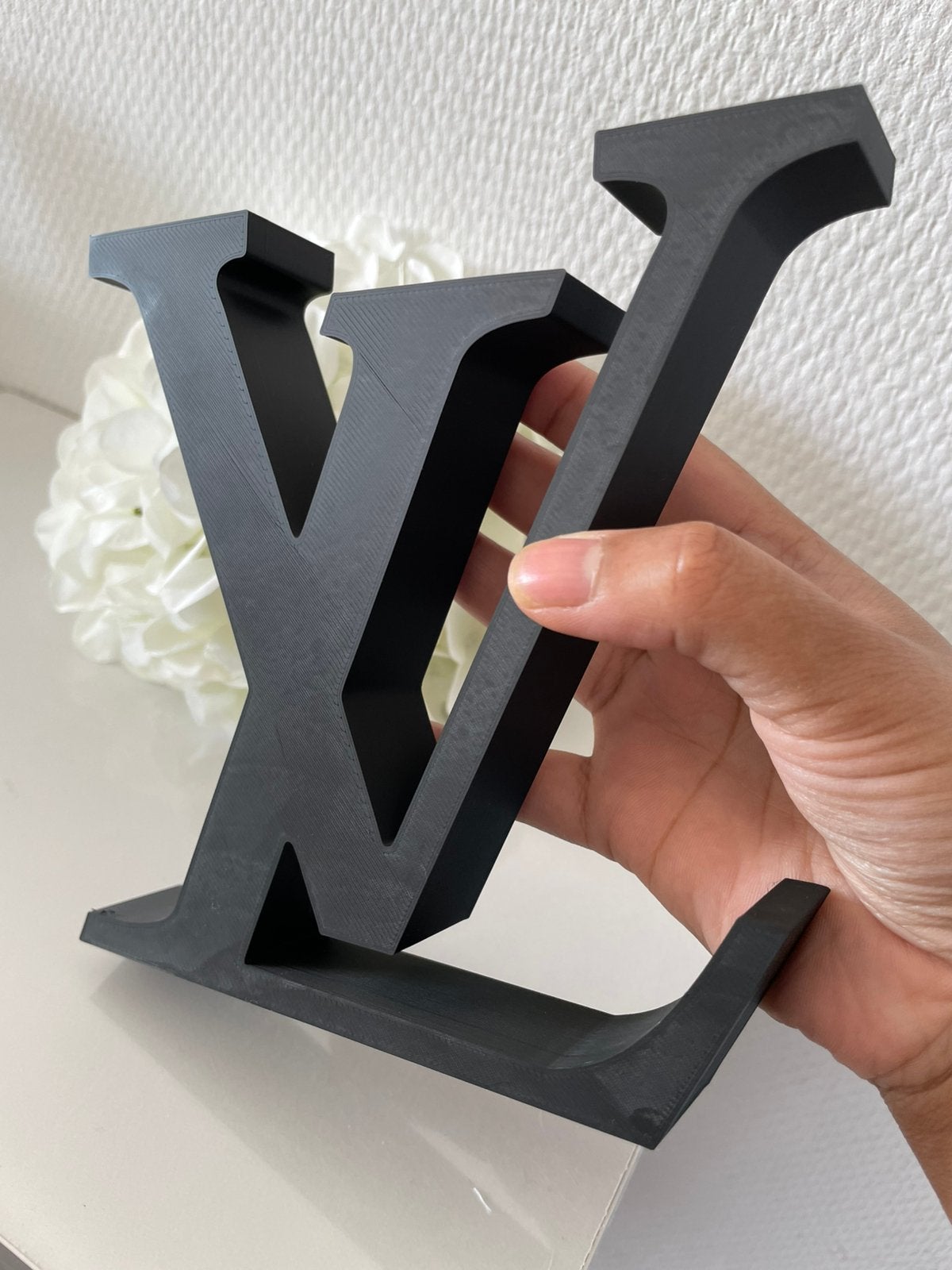 Modern Design LV Logo kamer decoratie, Verzenden, Nieuw