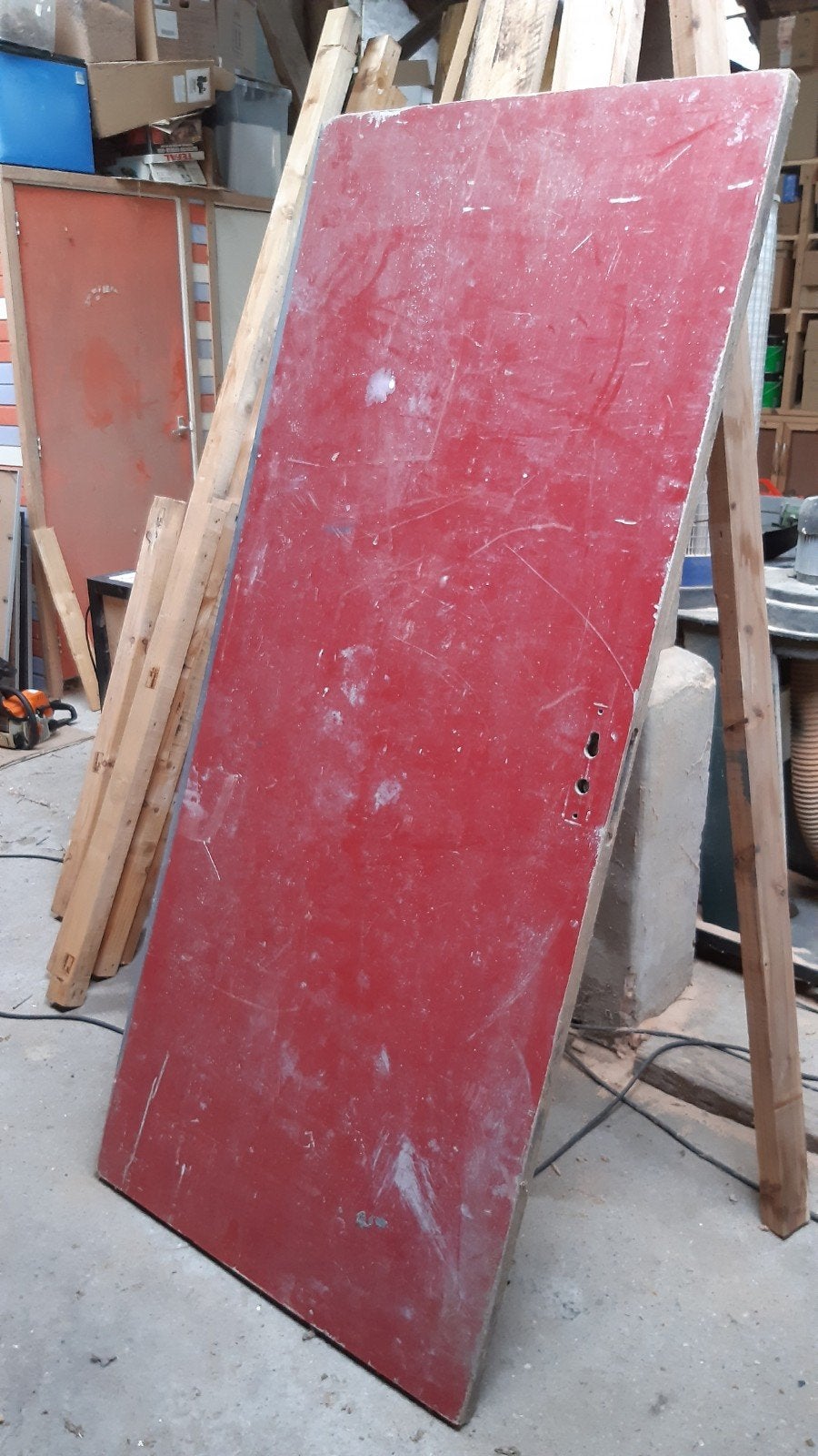 Oude deur 87 x 201 gratis, Ophalen, Gebruikt, Binnendeur, 200 tot 215 cm