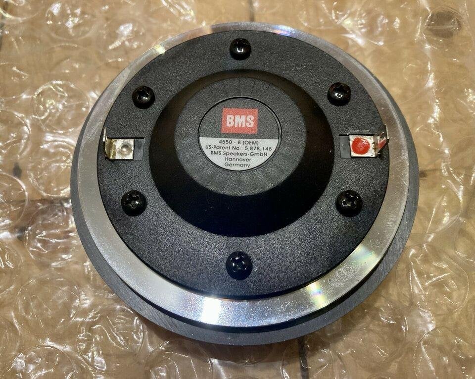 BMS 4550-8ohm [1inch Compressiedriver] 4 stuks, 120 tot 150 watt, Overige typen, Nieuw, Ophalen