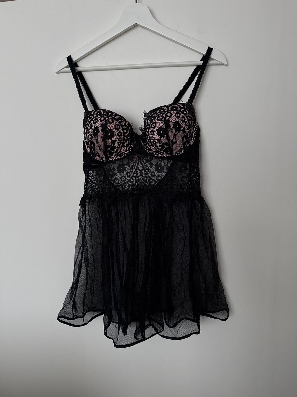 Hunkemöller Lingerie Setje Maat M, Ophalen of Verzenden, Zwart, Setje