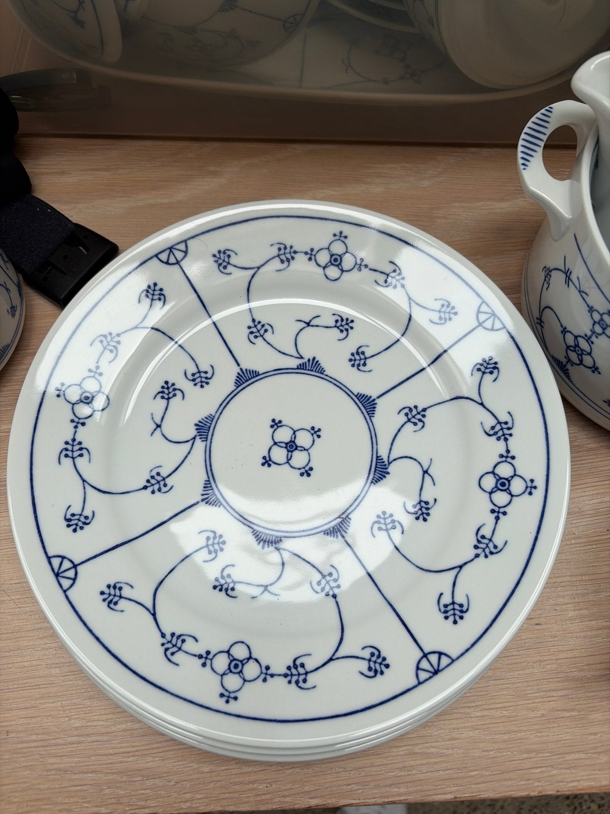 Groot servies van KAHLA, Blau Saks, in zeer goede staat, Huis en Inrichting, Keuken | Servies, Ophalen, Overige merken, Klassiek