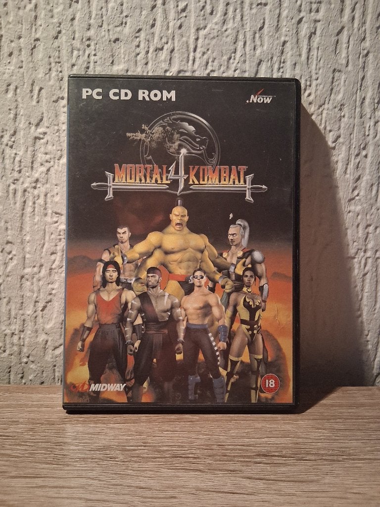 PC CD ROM Mortal Kombat 4, Vanaf 18 jaar, Vechten, 2 spelers, Ophalen of Verzenden