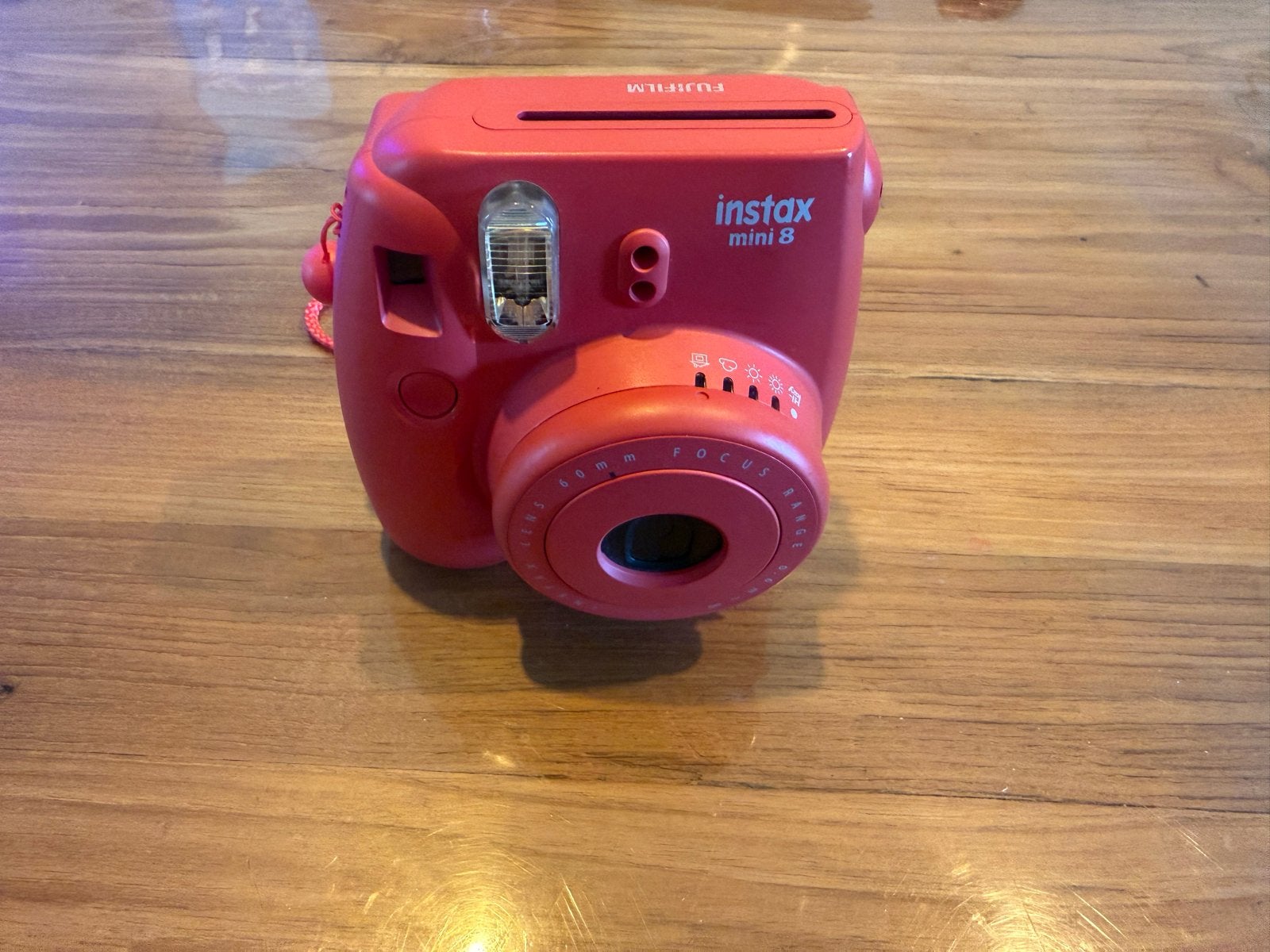 Fujifilm Instax Mini 8 - Compacte Instant Camera, Audio, Tv en Foto, Fotocamera's Analoog, Zo goed als nieuw, Polaroid, Fuji, Ophalen
