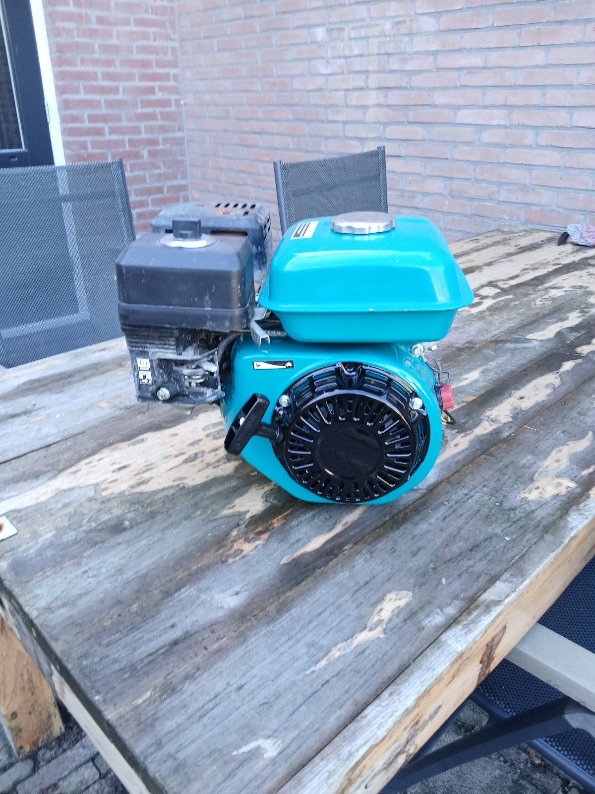 Honda GX160 imitatie 20mm as, Doe-het-zelf en Verbouw, Ophalen of Verzenden, Zo goed als nieuw, Benzinemotor, 1800 rpm of meer