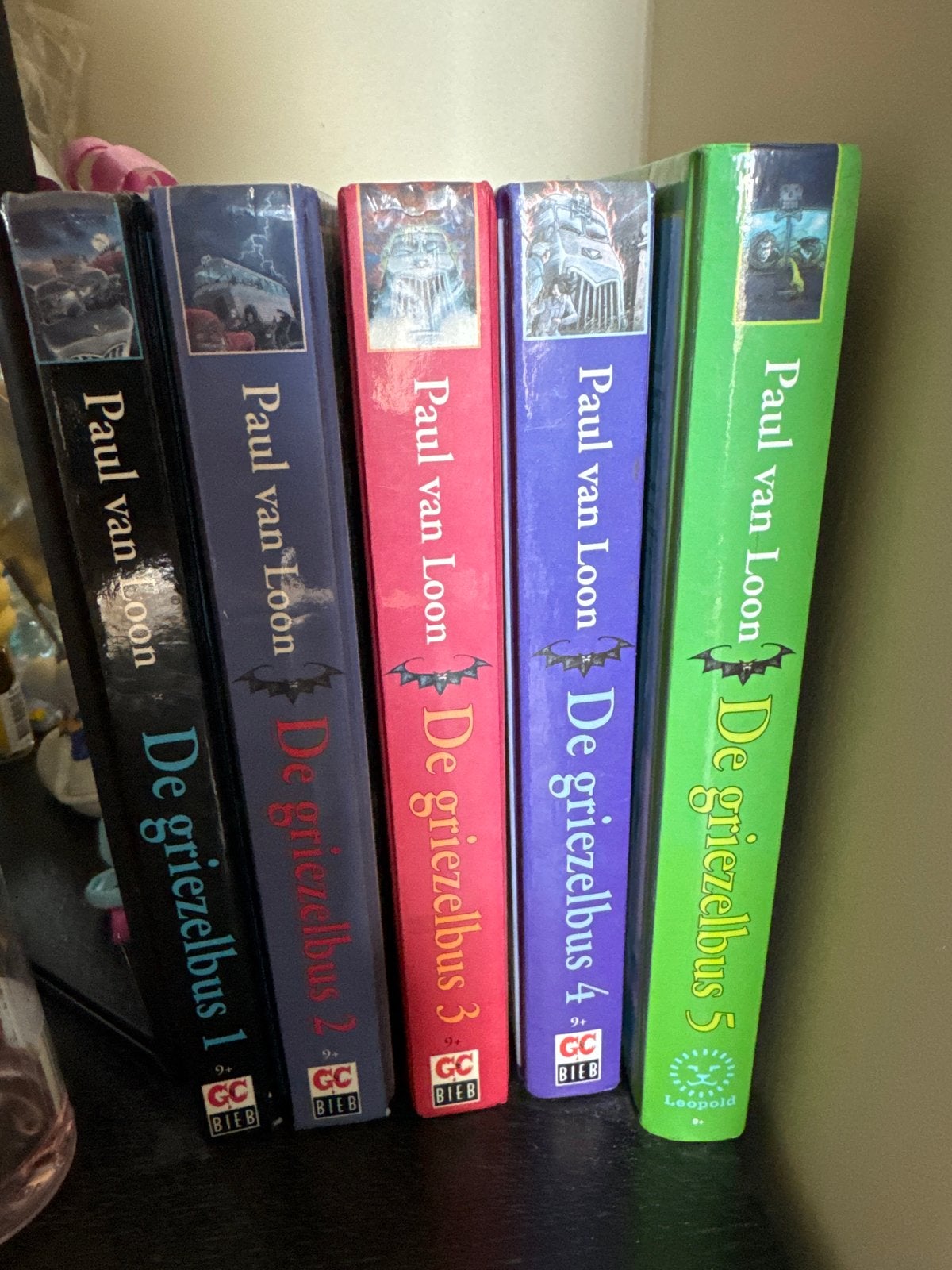 De Griezelbus 1-5 - Paul van Loon (uit 1998), Boeken, Ophalen, Gelezen, Fictie