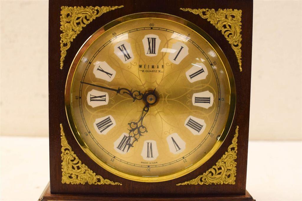 Weimar Quarts schowklok 44690, Ophalen of Verzenden, Gebruikt, Wandklok