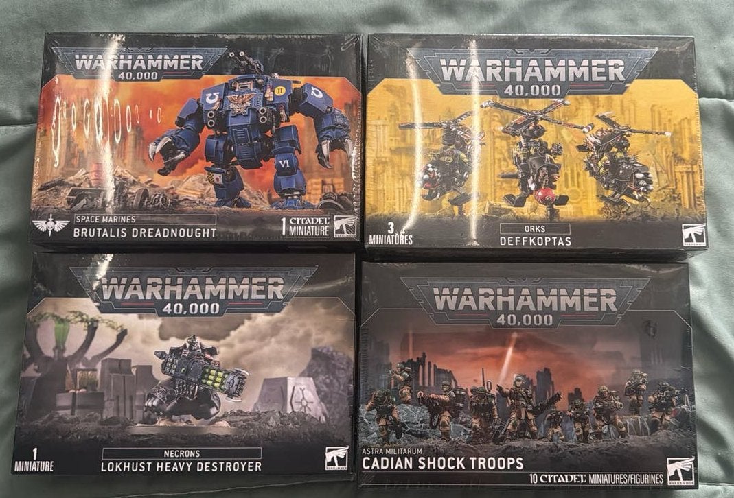 Warhammer 40K - Orks - Imperial Knights - Astra Militarum, Ophalen of Verzenden, Nieuw, Warhammer 40000, Figuurtje(s)