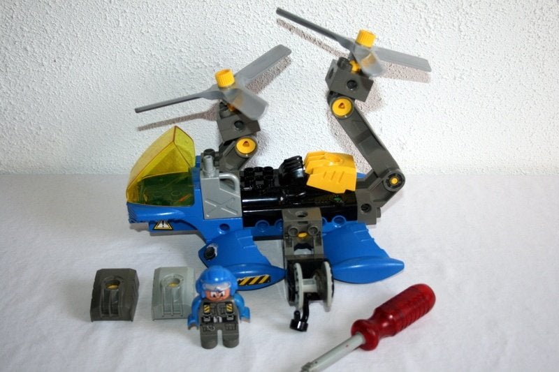 Technisch Duplo Toolo set 3589 compleet en werkend, Gebruikt, Ophalen of Verzenden, Compleet, Duplo