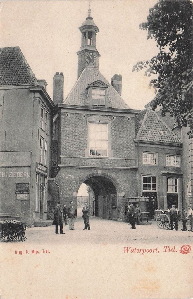 702-127-005 Tiel Waterpoort, Verzenden, Voor 1920, Gelderland