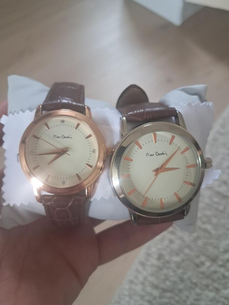 Pierre Cardin Eternal Love horloges, Sieraden, Tassen en Uiterlijk, Horloges | Dames, Overige merken, Staal, Polshorloge, Ophalen of Verzenden
