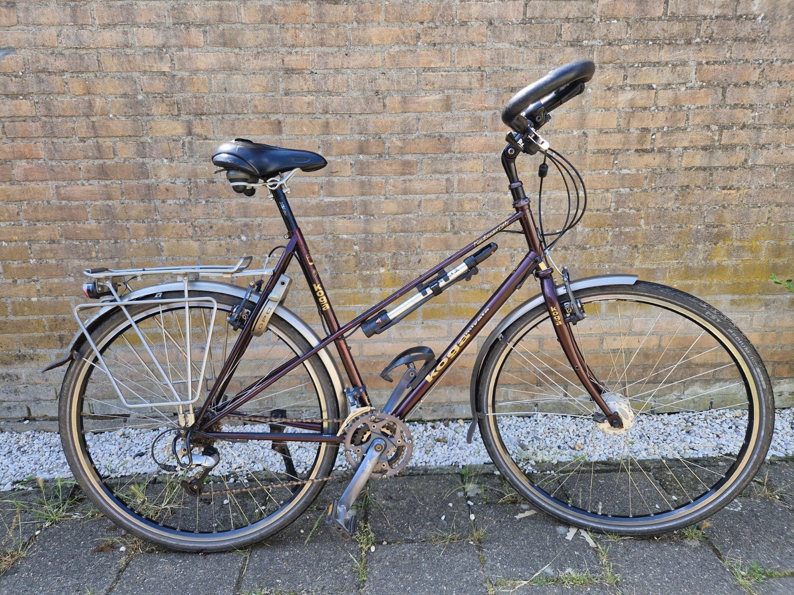 Koga Miyata Randonneur Damesfiets framemaat 57cm, Fietsen en Brommers, Fietsen | Dames | Damesfietsen, Gebruikt, Velgrem, Versnellingen