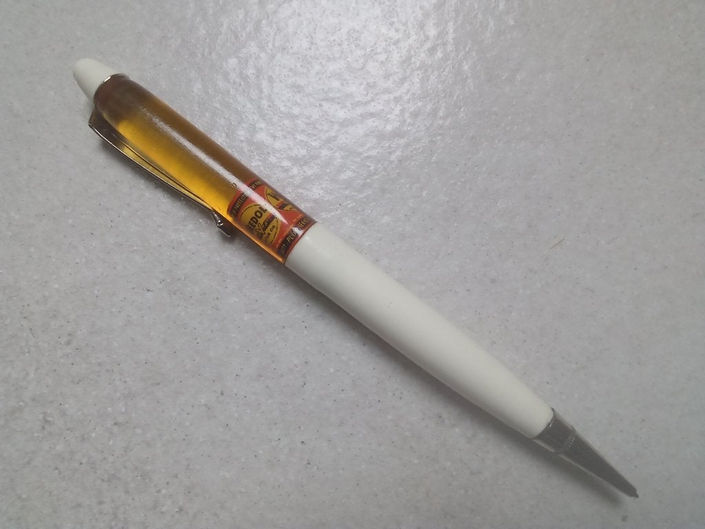 Veedol  Olie  Reclame pen, Ophalen of Verzenden, Gebruikt, Gebruiksvoorwerp